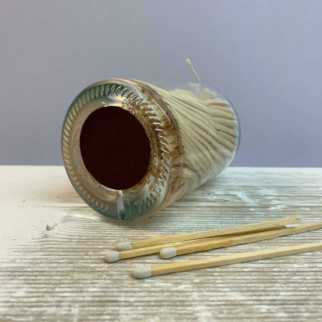 Log Burner Long Matches In A Jar By Nest
