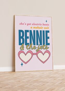 Bennie And The Jets Print, 3 of 5