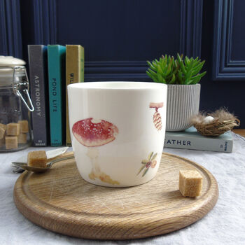 Tawny Owl Mug And Coaster Gift Set, 2 of 4
