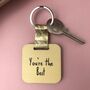 Personalised Rainbow Print Keyring, thumbnail 2 of 6