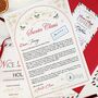 Personalised Nice List Certificate Santa Claus Christmas Eve Box Set, thumbnail 6 of 12