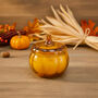 Orange Pumpkin Candle Pot Vanilla Scented, thumbnail 1 of 11