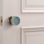 Pair Of Interior Door Knobs | Solid Brass | Silver | Spring Loaded, thumbnail 8 of 9