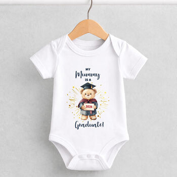 Personalised Graduation Baby Grow, 2 of 8
