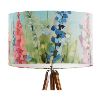 Delphi, Summer Pastel Floral Lampshade, 4 of 8