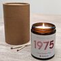 Personalised Special Year Spotify Vegan Candle, thumbnail 2 of 6