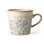 H Kliving 70's Ceramics Hail Cappuccino Mug, thumbnail 1 of 3