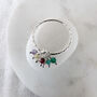 Gemstone Cluster Detail Sterling Silver Ring, thumbnail 5 of 8
