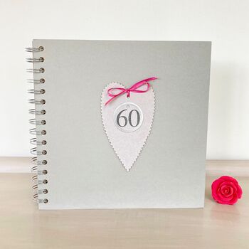 60th Birthday Memories Album / Keepsake Book ~ Boxed, 2 of 7