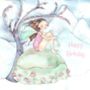 Personalised Fairy Birthday Card, thumbnail 4 of 4