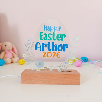 First Easter Egg LED Acrylic Plaque, 5 of 7