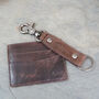 Personalised Leather Card Holder And Keying Set, thumbnail 3 of 6