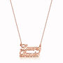 Double Name Necklace, thumbnail 5 of 6