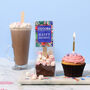 Happy Birthday Hot Chocolate Spoon Multipack X10, thumbnail 1 of 3