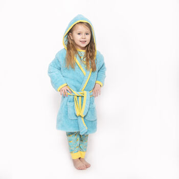 Dressing Gown And Jersey Pyjamas Luxury Gift Set, 2 of 10