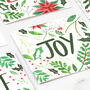 Joy Foliage Christmas Card, thumbnail 10 of 11