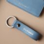 Key Ring In Sky Blue, thumbnail 5 of 5