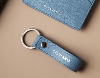 Key Ring In Sky Blue, 5 of 5