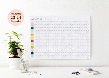 2023 2024 Paint Swatch Mid Year Planner, 3 of 4