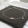 21st Birthday Sterling Silver Star Bracelet, thumbnail 2 of 4