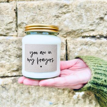 You Are In My Prayers, Thinking Of You Candle Gift, 4 of 10