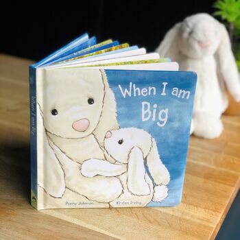 When I Grow Up Book And Matching Bunny Soft Toy, 2 of 4