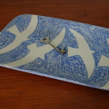 Flock Of Seagulls Decorative Plate / Key Tray, 2 of 4