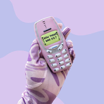 Retro Phone Personalised Biscuit, 2 of 4