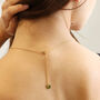 This Is 40. Happy 40th Birthday Birthstone Necklace, thumbnail 6 of 8