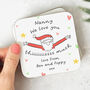 Personalised Christmas Mug 'Nanny Love You This Much', thumbnail 5 of 5