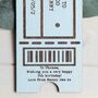 Personalised Wooden Gift Voucher Ticket, thumbnail 6 of 8