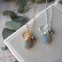 Labradorite And Pearl Necklace, thumbnail 1 of 7