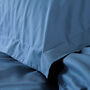 Dusk Blue Organic Cotton Bedding, thumbnail 6 of 6