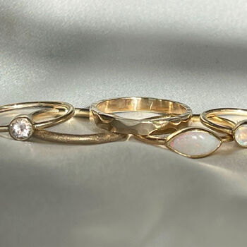 Frosted Gold Ring, 2 of 3