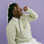 Always Peckish Embroidered Sweatshirt, thumbnail 8 of 11