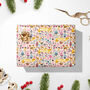 Luxury Pink Christmas Wrapping Paper, thumbnail 4 of 6