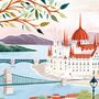 Budapest, Hungary Travel Art Print, thumbnail 5 of 6