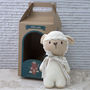 Baby Lamb First Teddy Personalised, thumbnail 6 of 11