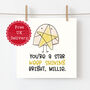 You're A Star, Keep Shining Personalised Card, thumbnail 1 of 3