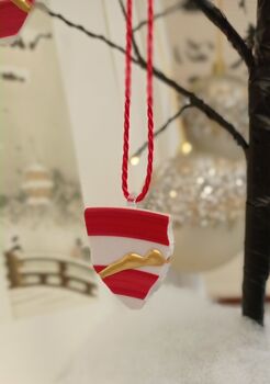 Kintsugi Christmas Ornament, 5 of 8