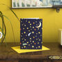 Starry Night Greetings Card, thumbnail 1 of 6