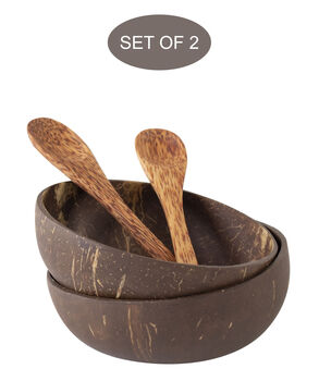 Coconut Bowl And Wooden Spoon, 2 of 9