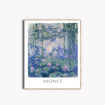 Monet Water Lilies Print, 3 of 3