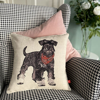 schnauzer cushion