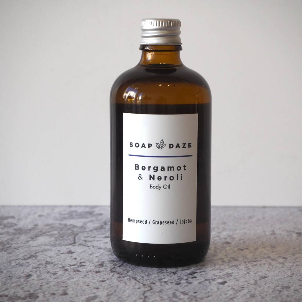 Bergamot And Neroli Body Oil By Soap Daze