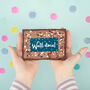 Thank You Letter Brownie Slab, thumbnail 5 of 5