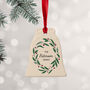 Personalised Family Wreath Christmas Decoration, thumbnail 8 of 12