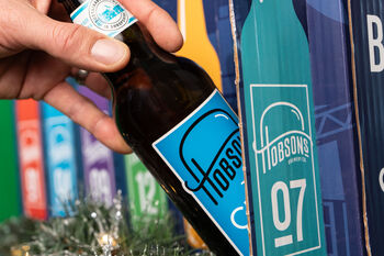 Hobsons 12 Days Of Beer Gift 12 X 500ml + Merchandise, 5 of 7