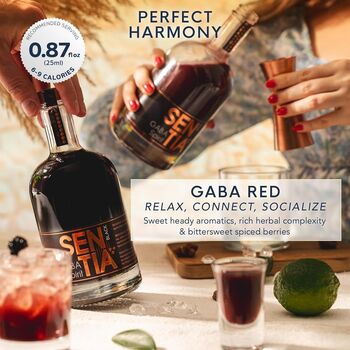 Sentia Red Gaba Spirit 50cl | Non Alcoholic, 5 of 9