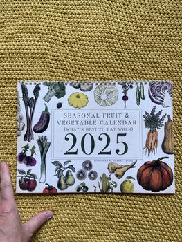 2025 Calendar UK Seasonal Fruit And Vegetable Calendar, 11 of 12